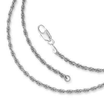 Fine Sterling Silver Rope Chain TCH023