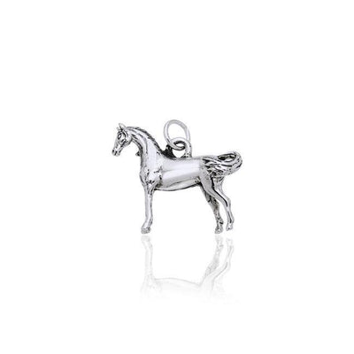 Small Arabian Horse Silver Cham TCM168 Charm