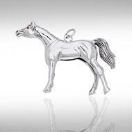 Arabian Horse Silver Charm TCM175 Charm