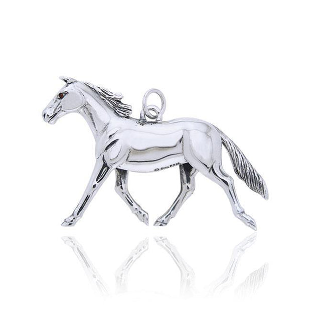 Palouse Horse Silver Charm TCM176 Charm
