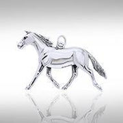 Palouse Horse Silver Charm TCM176 Charm