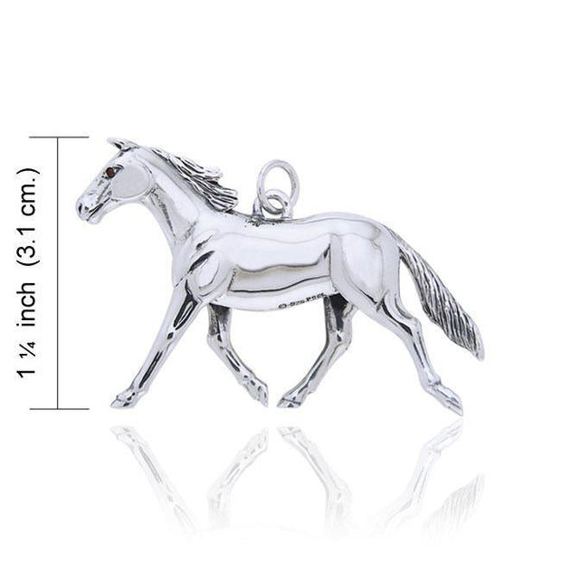 Palouse Horse Silver Charm TCM176 Charm