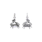 3 Dimensional Blue Crab with Hammer Silver Charm TCM574