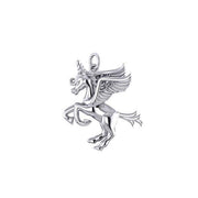 Enchanted Sterling Silver Mythical Unicorn Charm TCM660 Charm