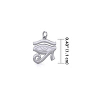 Beyond the symbolism of the Eye of Horus Silver Charm TCM671