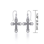 Medieval Cross Earrings TE1083