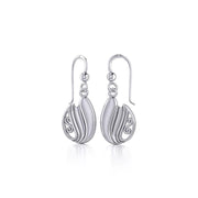Celtic Knotwork Silver Earrings TE2083
