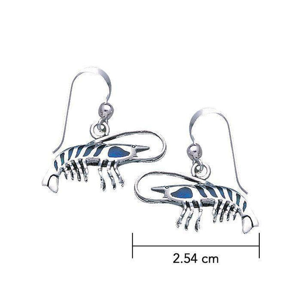 Shrimp Silver Earrings TE2572