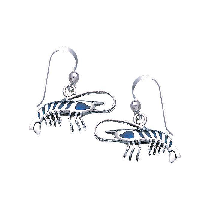 Shrimp Silver Earrings TE2572