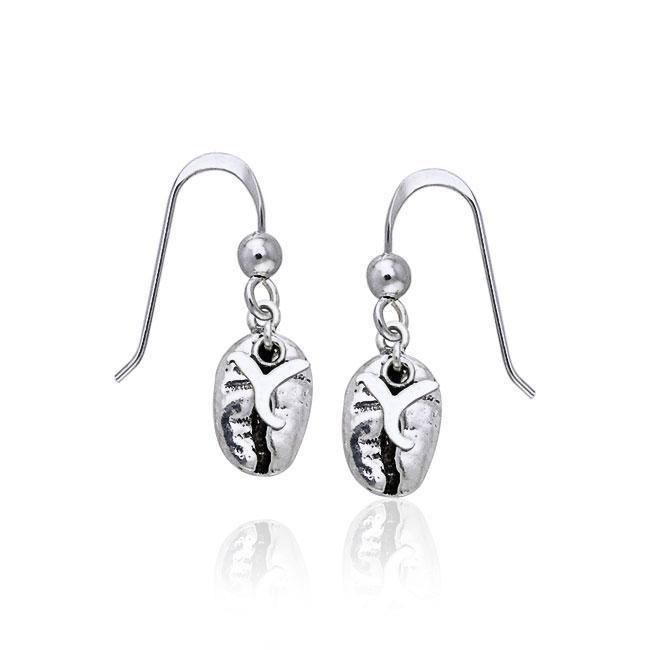 Y Coffee Bean Earrings TE612