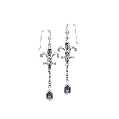 The Fleur de Lis DAVINCI Earrings TER109