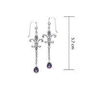 The Fleur de Lis DAVINCI Earrings TER109