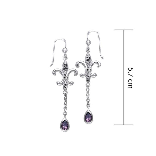 The Fleur de Lis DAVINCI Earrings TER109