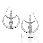 Oberon Zell Astra Star Goddess Earrings TER1271