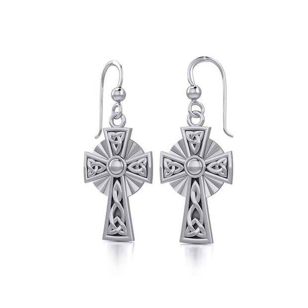 Celtic Cross Earrings TER1381