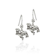 Moose Sterling Silver Earrings TER1502