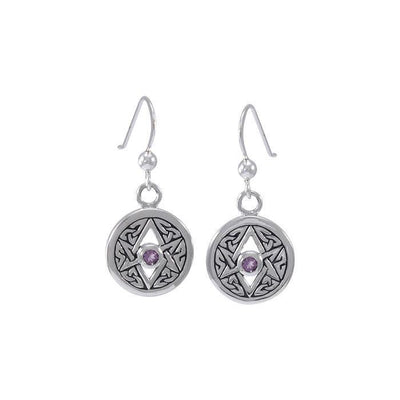 Celtic Triquetra Hexagram Earrings TER1569
