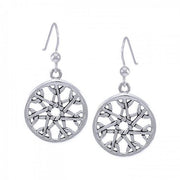 Elven Star Crescent Moon Earrings TER1581