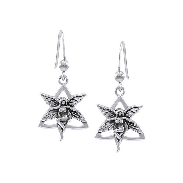 Celtic Fairy Triquetra Earrings TER1594