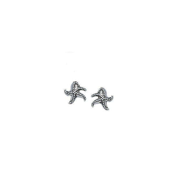 Starfish Sterling Silver Post Earrings TER1640