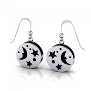 Moon Aromatherapy Sterling Silver Earrings TER1667