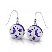 Moon Aromatherapy Sterling Silver Earrings TER1667
