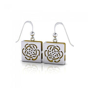 Rose Aromatherapy Sterling Silver Earrings