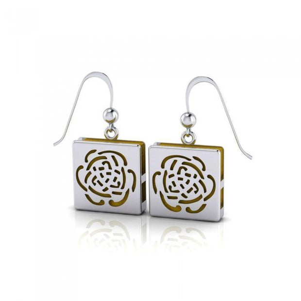 Rose Aromatherapy Sterling Silver Earrings TER1670