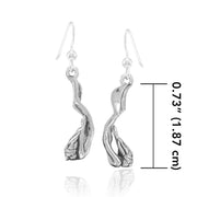 Free Diver Sterling Silver Earrings TER1683