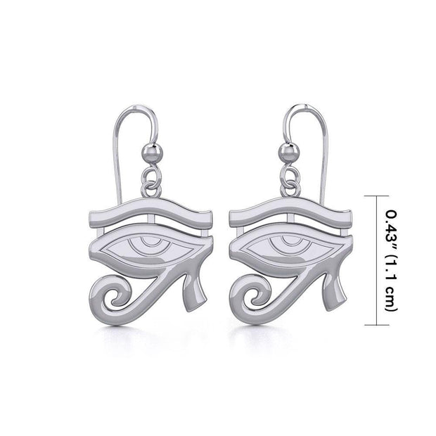 Beyond the symbolism of the Eye of Horus Silver Earrings TER1892