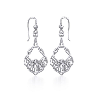 Celtic Knot Silver Earrings TER1901