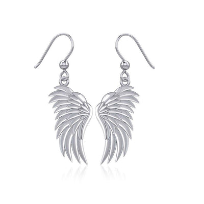 Angels Wings Silver Earrings TER1945