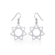 Elven Star Silver Earrings TER1947