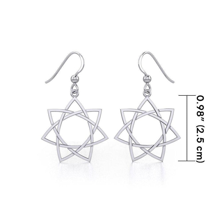 Elven Star Silver Earrings TER1947