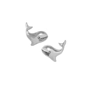 Whale Sterling Silver Post Earring TER1981