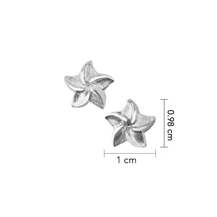 Flower Sterling Silver Post Earring TER2002