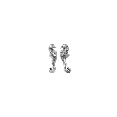 Seahorse Sterling Silver Post Earring TER2004