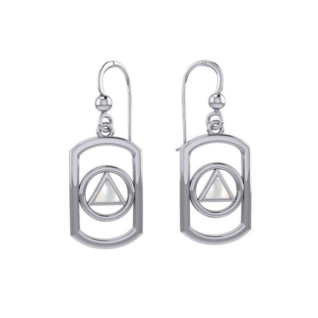 Recovery Silver Earrings with Stone TER2161