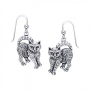 Cat Familiar Earrings TER361