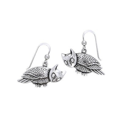 Mentor of the mystery ~ Sterling Silver Jewelry Hook Earrings TER370