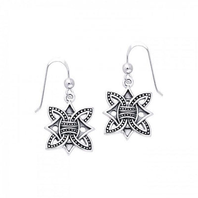 Norse Borre Knot Earrings TER479