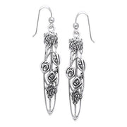 Art Nouveau Silver Earrings TER499