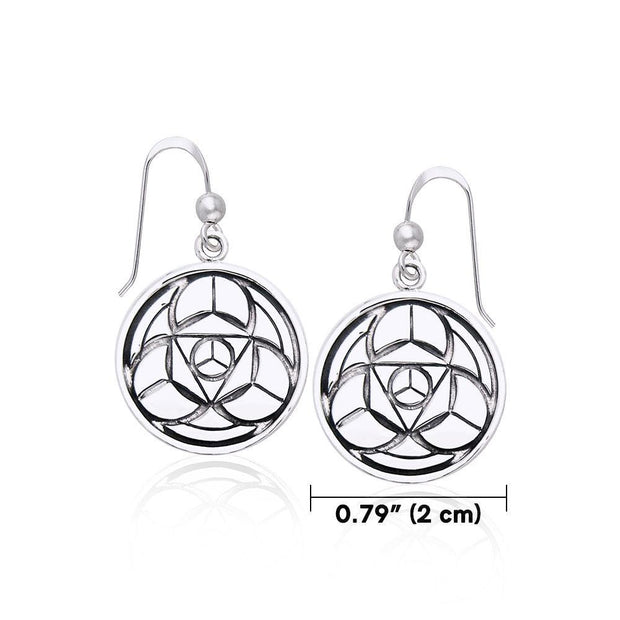 Be Your Own Captain Silver Earrings TER565