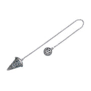 Pentacle Silver Pendulum TM006