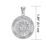 The Second Pentacle of Jupiter and Saturn Key of Solomon Pendant TMD192