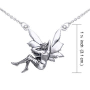 Amy Brown Glamour Fairy Sterling Silver Jewelry Necklace TNC017