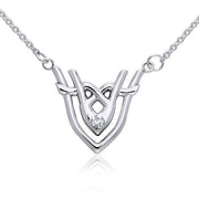 Art Deco Silver Necklace TNC057 Necklace