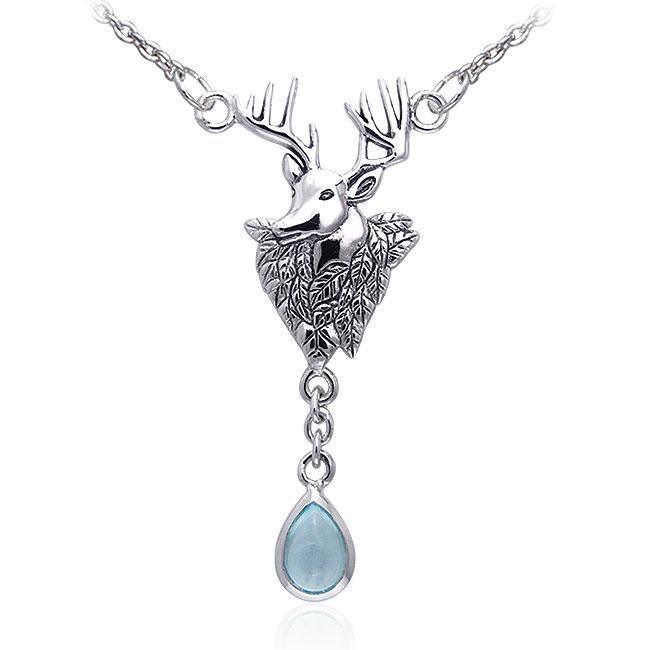 Deer Sterling Silver Necklaces TNC069