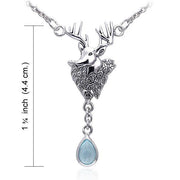 Deer Sterling Silver Necklaces TNC069
