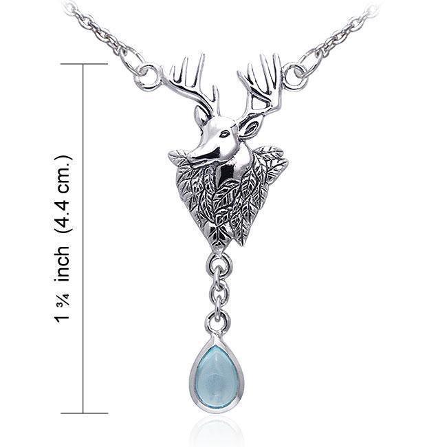 Deer Sterling Silver Necklaces TNC069